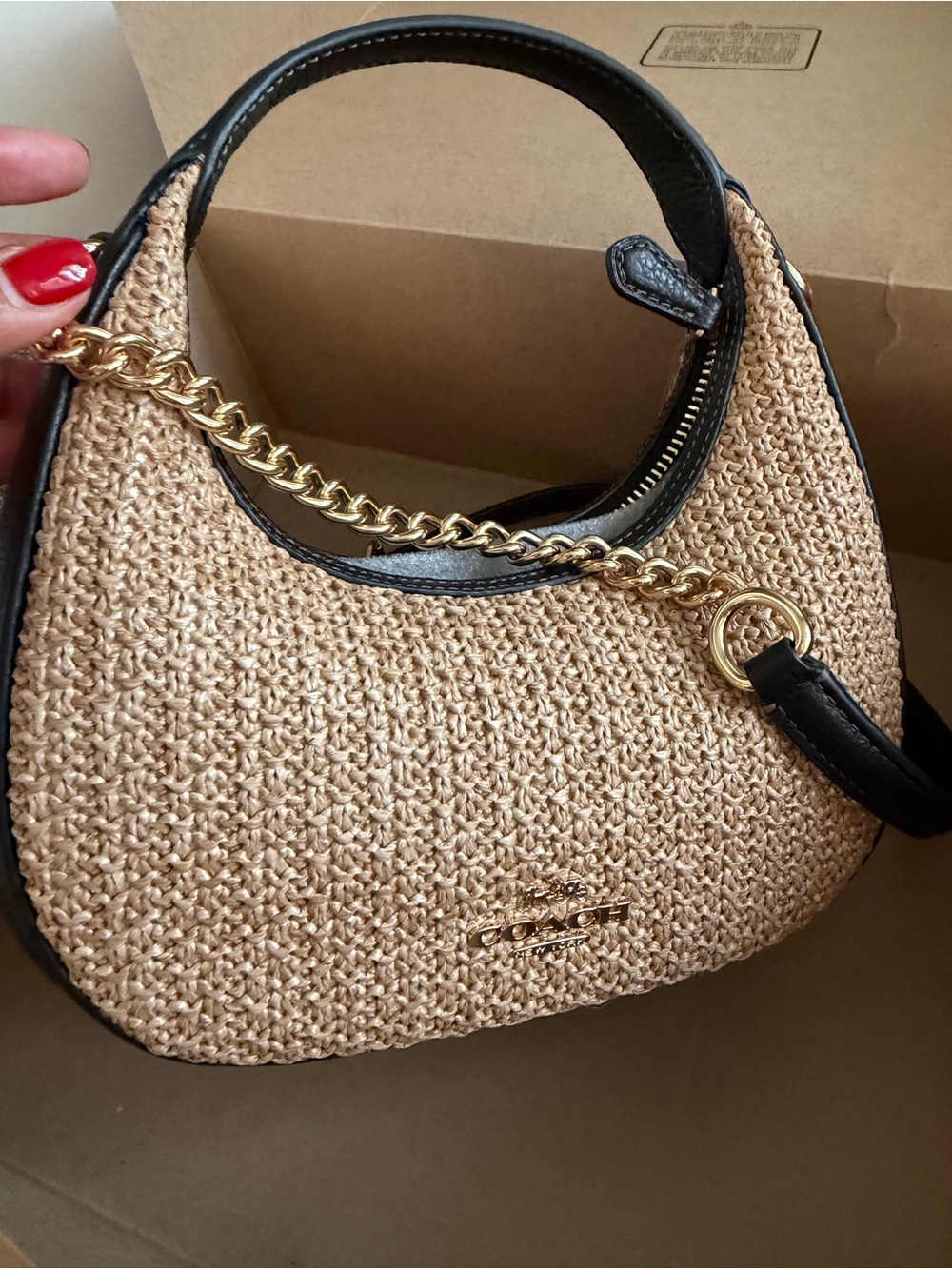 Authentic Brand New Coach Carmen Mini Crossbody Bag (Box & Dust Bag Inculed)